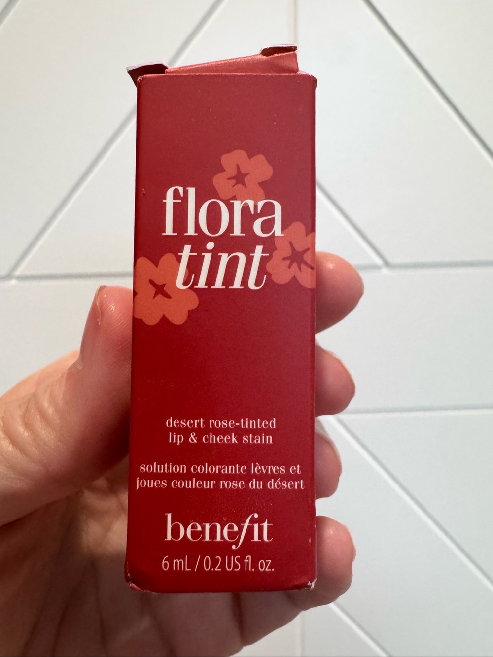 Benefit Floratint Desert Rose Lip & Cheek Stain NIB 6mL
